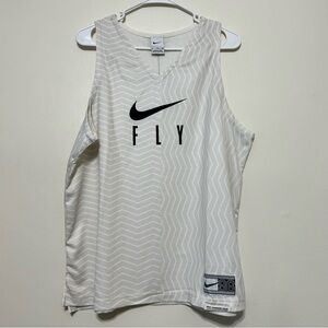 Nike FLY Women's Basketball Jersey Beige Size XL
